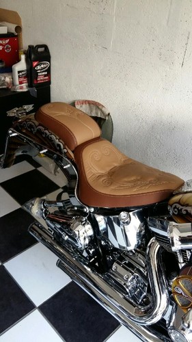 Selle cuir harley davidson - selle,