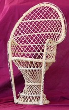 Fauteuil Emmanuelle en rotin /