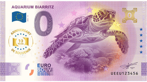 Billet souvenir 2025 france - billet,