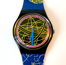 Swatch Gent The Globe GB137, 1991, Neuf
