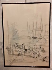 Signé La Cabane - encre et