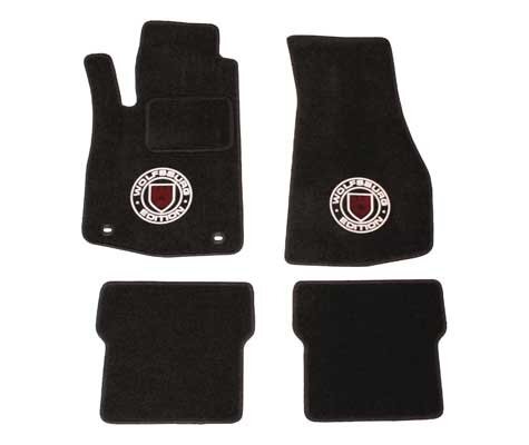 Tapis luxe noirs wolfsburg - luxe,