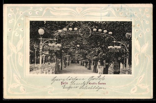 Carte postale gaufrée
