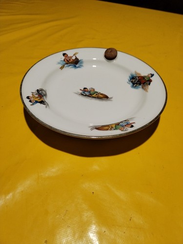 Assiette bouillie decor - a,