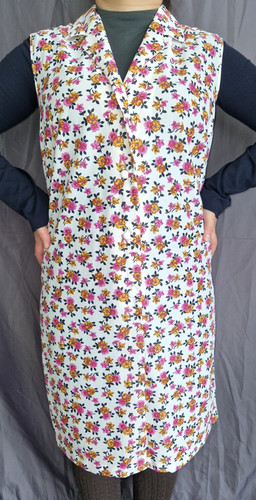 Nylon dederon smock - dederon,