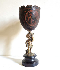 Rare sculpture en bronze avec