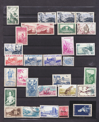 Superbe lot timbres anciens
