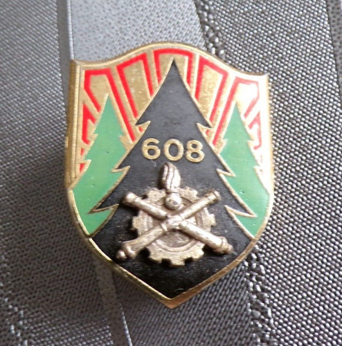 Insigne militaire 608 - insigne, 608°