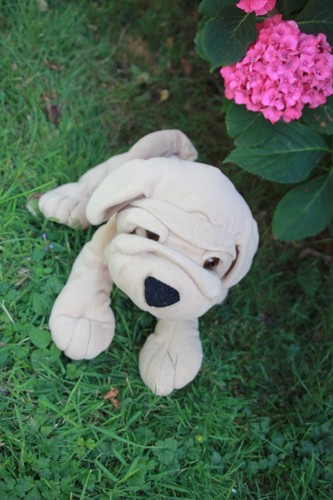 Ajena doudou peluche chien - ajena,