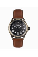 Sekonda Gents Brown Leather Strap 42mm Pilot Watch 30033