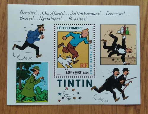 Timbre tintin avec - timbre, sa