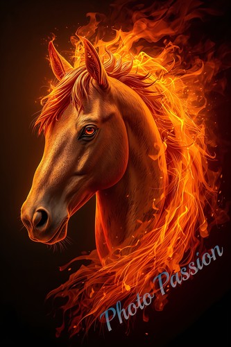 Photo cheval sauvage - photo,