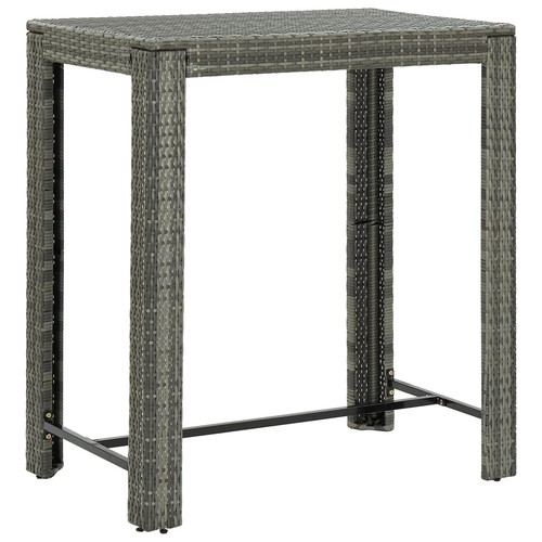 Table bar jardin - table, noir