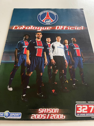 Catalogue officiel psg saison - catalogue,
