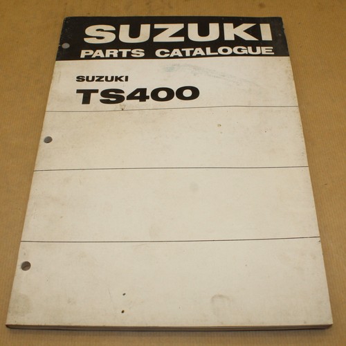 Parts list suzuki 400 - list, 1974