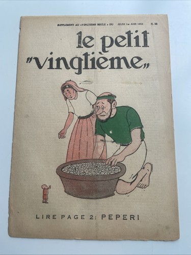 Petit vingtième peperi - petit,