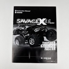 HPI Racing Savage X 4.6 Big Block 1/8 Scale RC Instruction Manual Parts List