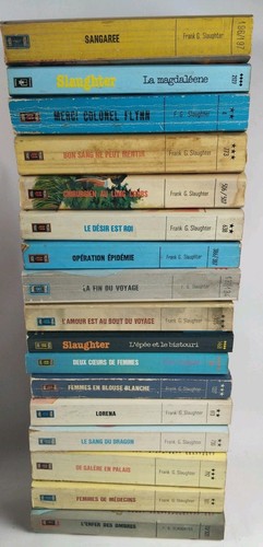 Lot livres frank - 17,