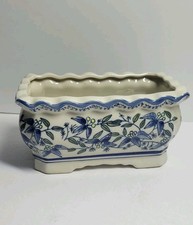 Vintage AAA Imports Planter Decoware Pottery French Country Grand Millenial 