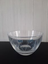 COUPE FRUIT/ SALADIER MODELE ORCHIDEE JG DURAND CRISTAL D'ARQUES 21 CM Neuf 