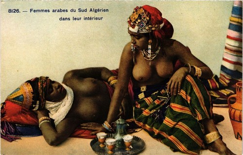 Cpa femmes arabes - arabes, sud