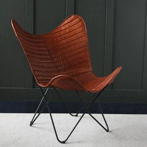Chaise papillon artisanale - chaise, en