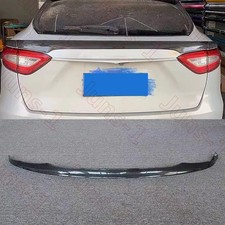 - 3PCS Real Carbon Fibre Rear Spoiler Wing For Maserati Levante 2017-2023