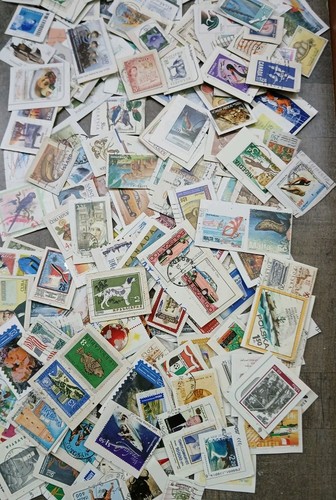 Stamp world wide 900g lot - world, on