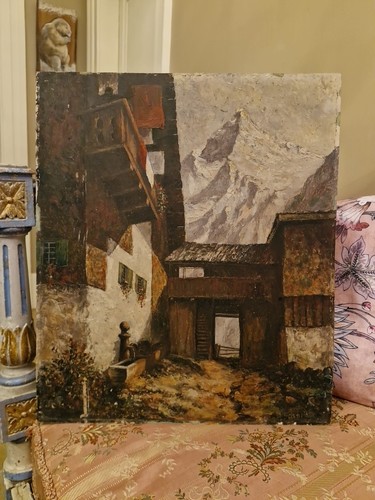 Peinture ancienne huile - ancienne,,