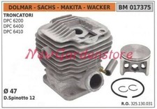 Cylindre Piston Segments DOLMAR Moteur Tronçonneuse DPC 6200 6400 6410 017375