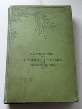 Antiquarian c. 1890 Encyclopedie Des Ouvrages De Dames Par Therese De Dilmont