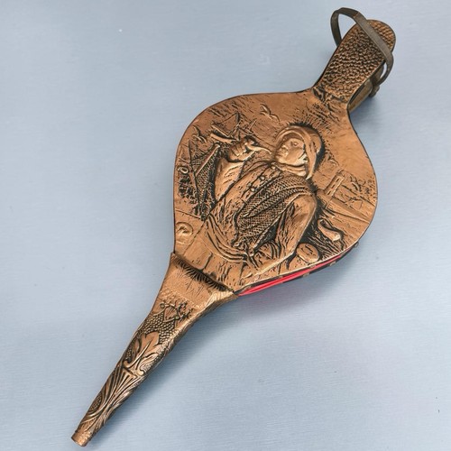 Ancien soufflet cheminée - ancien,