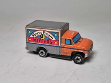 1989 Galoob Ford Box Van Mood Beam Micro Machines Small Car Used