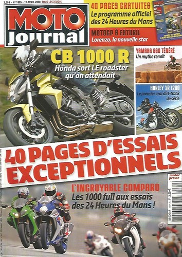 Moto journal 1805 - moto, cb