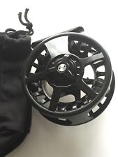 BestCity Mouche Pêche Moulinet Aluminium Alliage Taille 2.2cm Noir Emballé