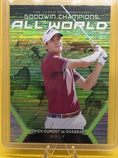 369/599✨ADRIEN DUMONT DE CHASSART 2024 UD Goodwin Champions All World Neon Green