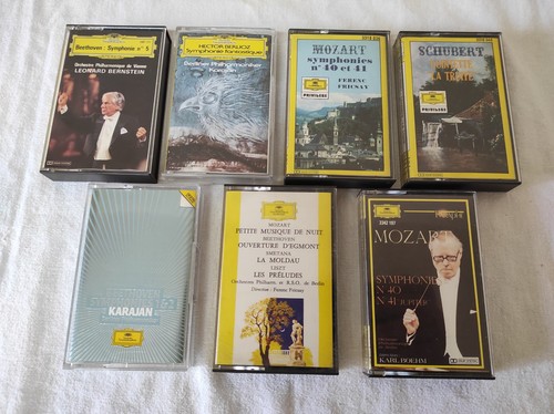 Lot cassettes audio - de,