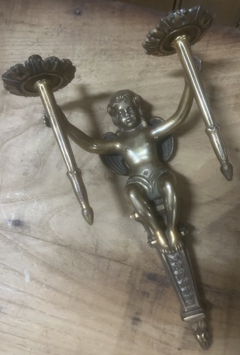 Applique bronze doré ancien - bronze,