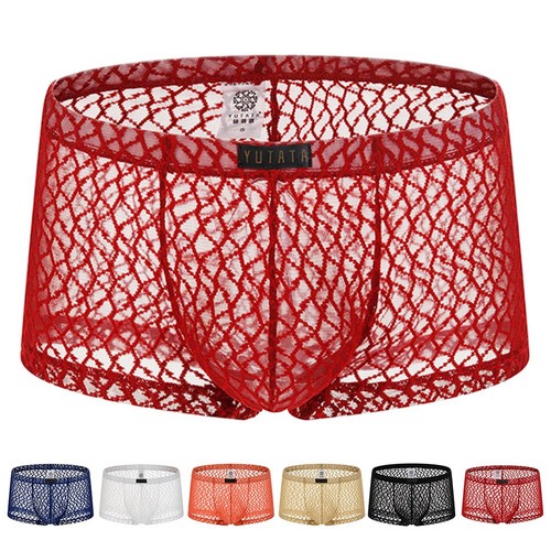 Boxer slip homme transparent