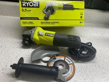 Ryobi AG4031G 4-1/2” Angle Grinder 120V 5.5A – Tested, Working
