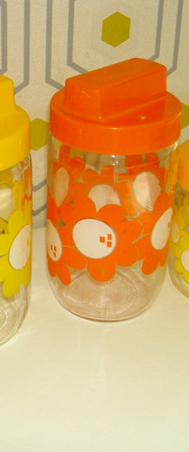 Pot bocal verre de - un,