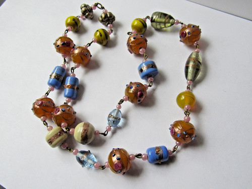 Vintage collier perles en - de,