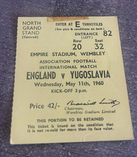 ancien ticket )) ENGLAND V