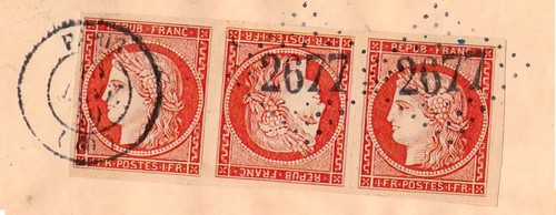 Timbre france 1 fr - n°6,