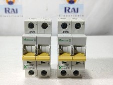 Moeller Xpole Plsm-c13/2-mw 13AMP Type C Double Pole MCB PLSMC132MW Lot of 2