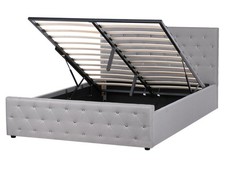 Lit avec Rangement en Tissu