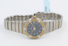 Montre en Quartz Eterna E698 en Acier Bicolore Avec Date