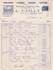 30 QUISSAC plombier CAILLY L