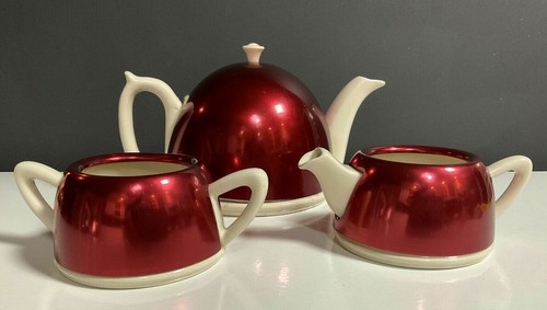 1930 art deco everhot teapot - everhot,