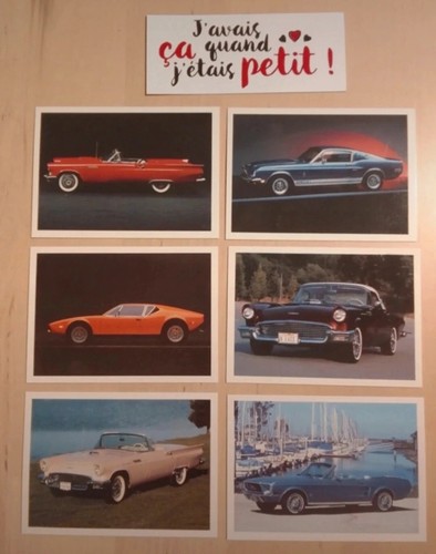 Lot cartes ford motors - cartes,